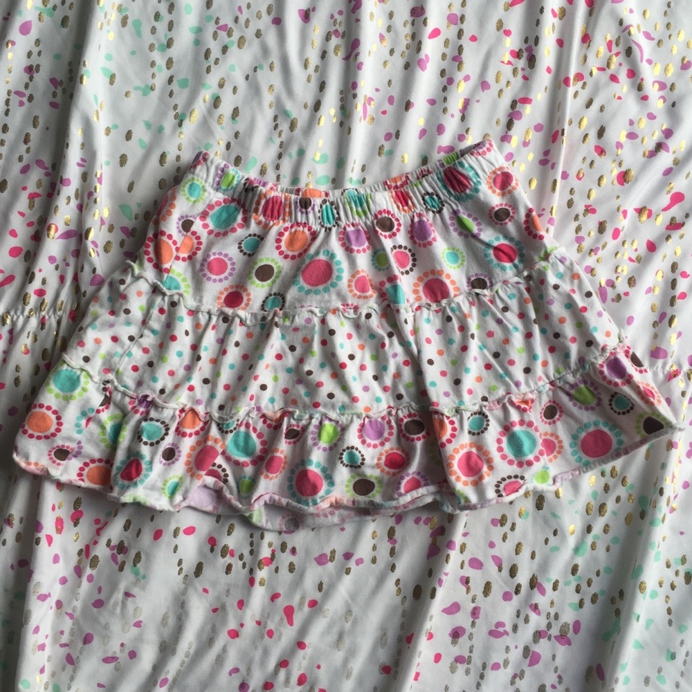 Jumping Beans Polka Dot Skirt with built-in short